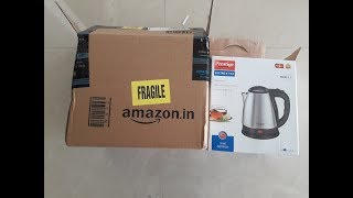 Prestige Electric Kettle From Amazon.in Unboxing