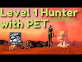 Level 1 Hunter Twink with PET - WoW Classic