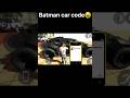 new update Batman car cheat code🤑 in Indian bike driving 3D