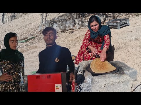 Parvaneh Bakes Berko Starts Knitting With Kamal S Yarn New Garden Bed