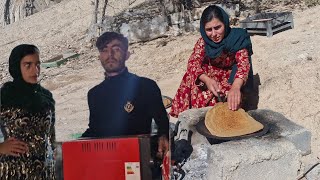 Parvaneh Bakes Berko Starts Knitting With Kamals Yarn New Garden Bed