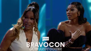 Lesa Milan and Shereé Whitfield Engage in a Battle of Shade | BravoCon LIVE
