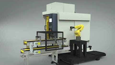 Methods Machine Tools - Fanuc Robodrill 3D Animation