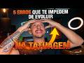 5 ERROS que te impedem de evoluir na tatuagem (Entregando o ouro#2)#tattoo #tatuagem