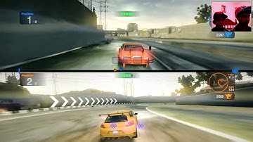 Blur - Split Screen PC - Gameplay 2 Players