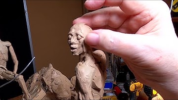 THE HUNTED   Sculpting a One Inch Warrior