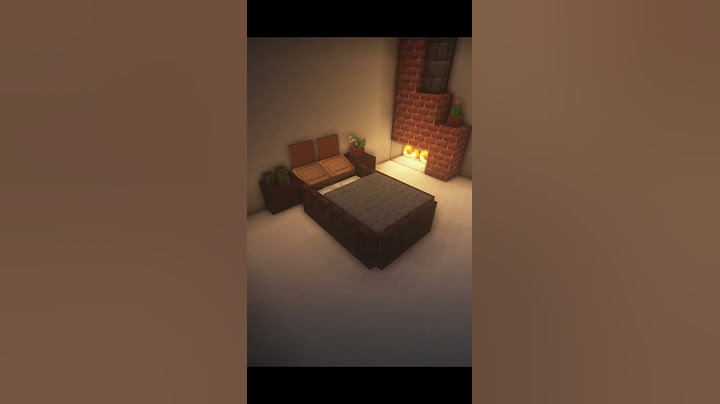Minecraft::  Luxury bed (Красивая кроватка)