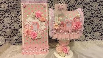 Valentine altered mailbox for my friend Ashley!! (CHRONICSCRAPPER)