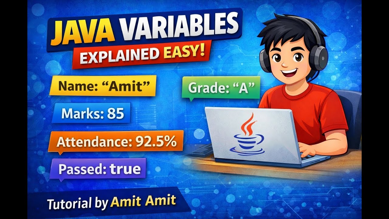 02.  Basic variables in Java