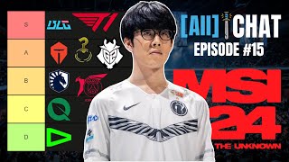 NERF BLG, MAKING OUR MSI TIERLIST, Fearless to LPL? BO3 in LCS? | All Chat Episode #15 | LoL Podcast