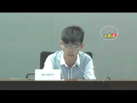 黃之鋒【共狗強行立《國歌法》】跟本係想再行愛國洗腦教育！！ ＂最諷刺係梁振英個Ｄ高官！全部人都讀國際學校！唱外國國歌！！＂