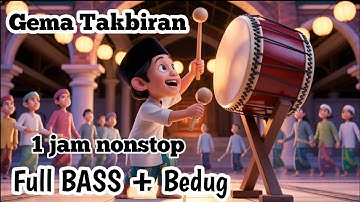 🎧 Gema Takbiran Idul Adha 2025 – 1 Jam Nonstop | takbiran Idul adha 1446/2025