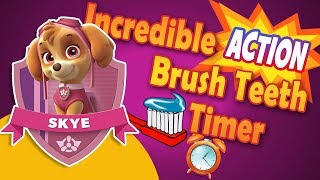 Incredible Action Timer Paw Patrol   Skye