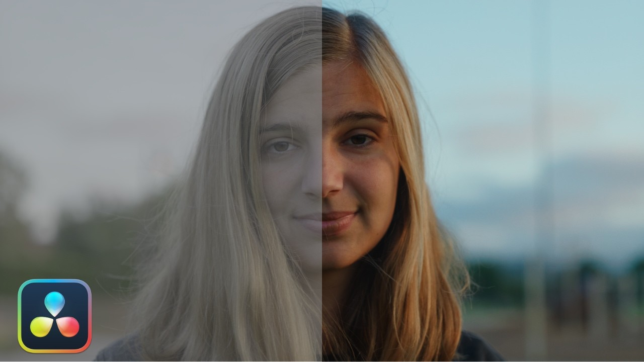 Цветовая гамма Lumix VLOG в DaVinci Resolve