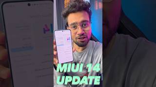MIUI 14 Android 13 India 🤦😤 Ye Galti Maat Karna ☹️ #shorts #miui14 #android13