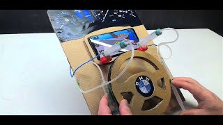 How to Make Hydraulic Car Racing Game from Cardboard and syringes screenshot 5