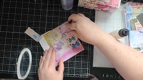 File Folder Flip Folio Part 4 Journaling Cards and embellishing our folio final process video