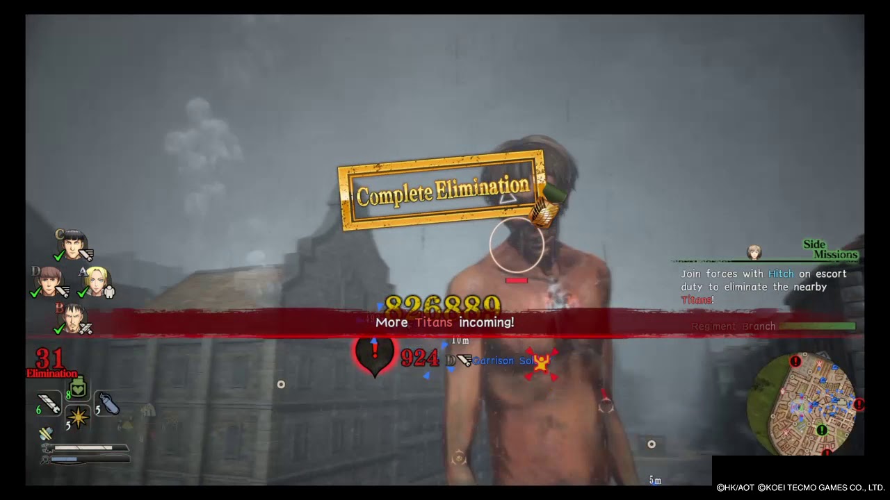 Attack on Titan 2: Inferno Mode Gameplay 33