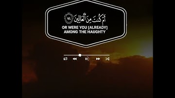 الله الله ♥️/ محمد رضا زيان/ آخر سورة ص/ تلاوة خاشعة