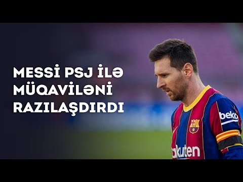 Video: Messi müqaviləni salfetdə imzalayıb?