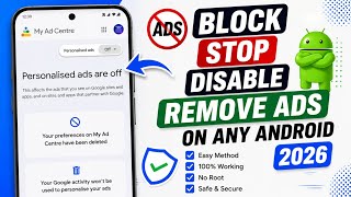How to Block/Disable All Ads on Any Android Phone 2026