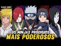 Os 10 ninjas prodigios mais poderosos de naruto