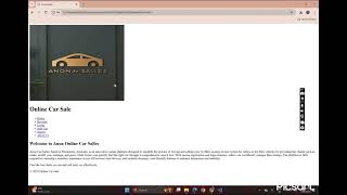 Online Car sale website ( Assignment 2 of web application development ) Wealth