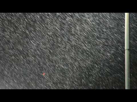 Heavy snow in