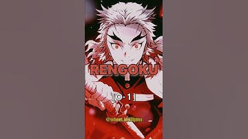 TLW Characters vs DS Characters Part 12: Sekibanki vs Rengoku #shorts #touhou #demonslayer