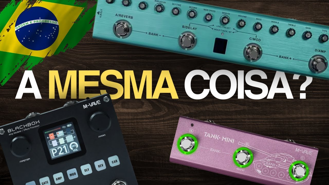 Testei LADO A LADO todas as pedaleiras da M-VAVE! SURPREENDENTE!