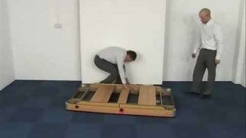 BCE Lay Flat Folding Pool Table CP-6AG & CP-5AG