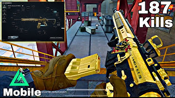187 KILLS with M4A1 In delta force mobile 🥶