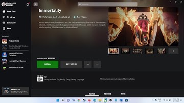 Fix Immortality Not Installing On Xbox App On Windows 11/10 PC