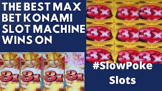 💥The Best MAX BET Konami Slot Machine Wins!💥 #SlowPokeSlots screenshot 1