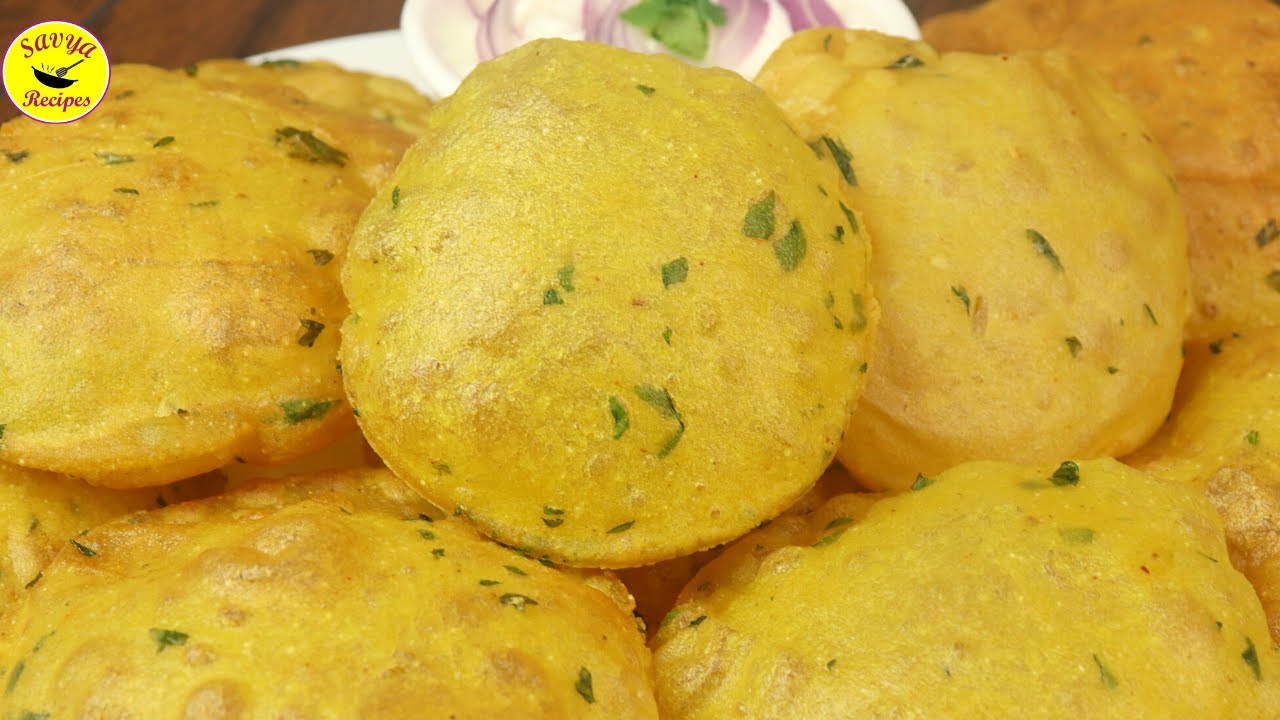 Potato Poori Aloo Poori Aloo Puri Masala Poori Wheat Flour