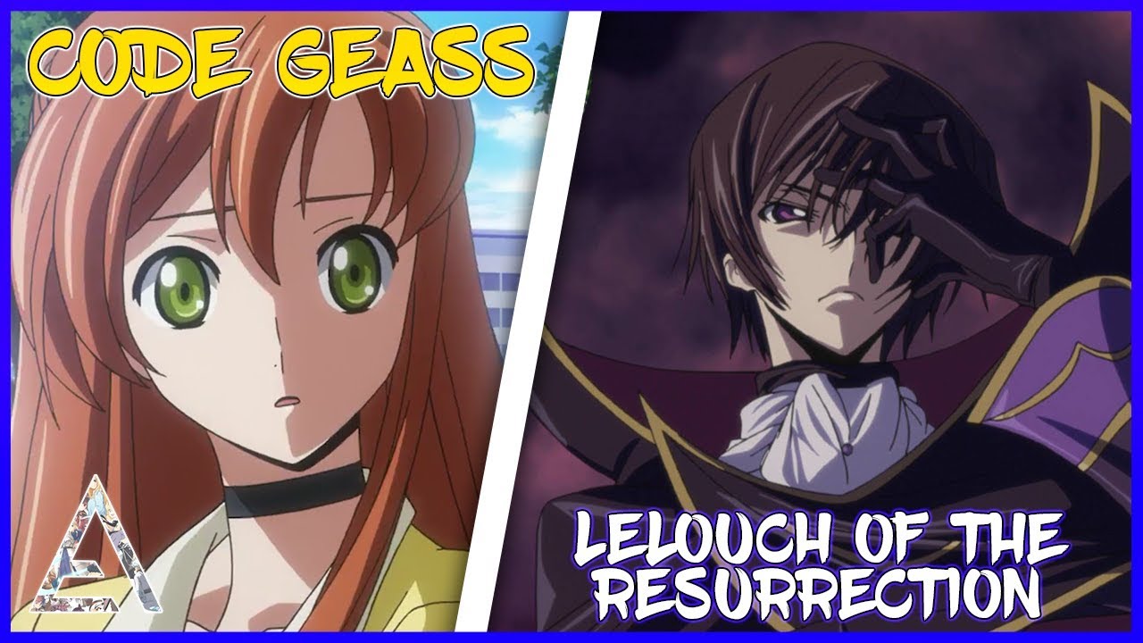 Tutto Sul Nuovo Film Code Geass Lelouch Of The Resurrection Youtube