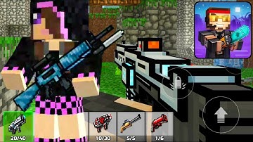 Pixel Gun 3D - FPS Shooter Survival Android Games - Gameplay Walkthrough Part 4