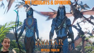 My Thoughts & Opinions on the AVATAR: FIRE & ASH Trailer
