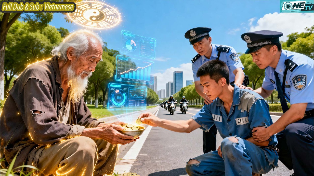 Chàng Trai Ra Tù Cho Lão Ăn Xin 1 Đồng Xu, Nào Ngờ Là Tiên Nhân Thử Lòng, Cho Anh Hệ Thống Làm Giàu