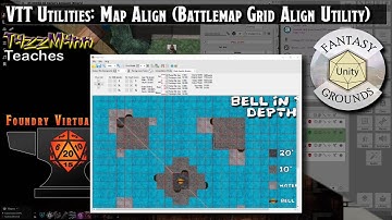 Virtual Tabletop Tools/Utilities - Map Align (Battlemap Grid Align Utility)