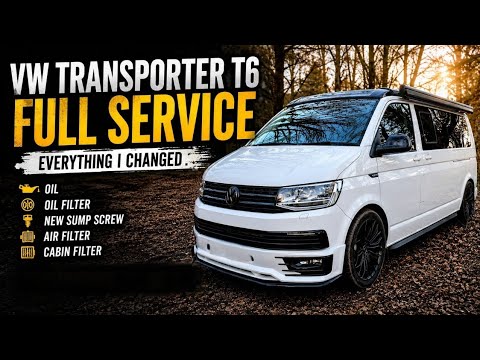 Servicing My T6 VW Transporter | Oil, Air & Cabin Filters