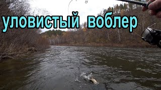 Уловистый воблер на ленка 🎣 Рыбалка в Забайкалье ловля ленка осенью