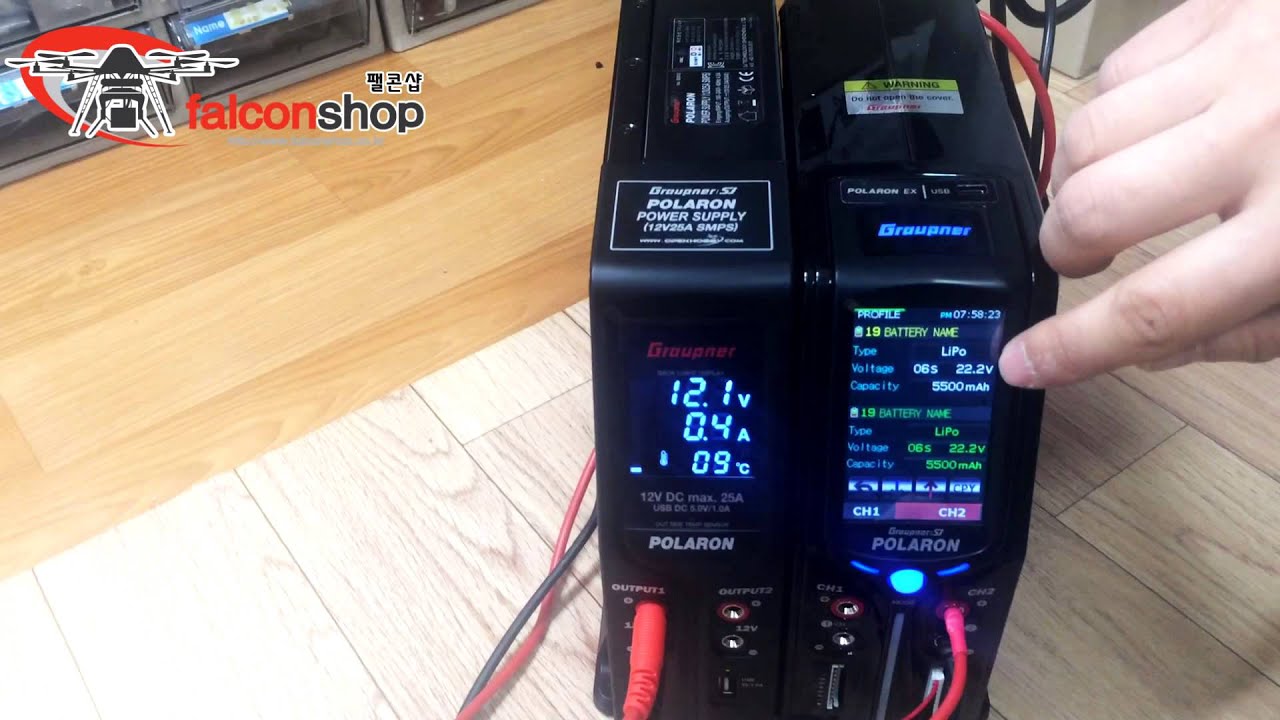How to charge a Polaron charger - YouTube