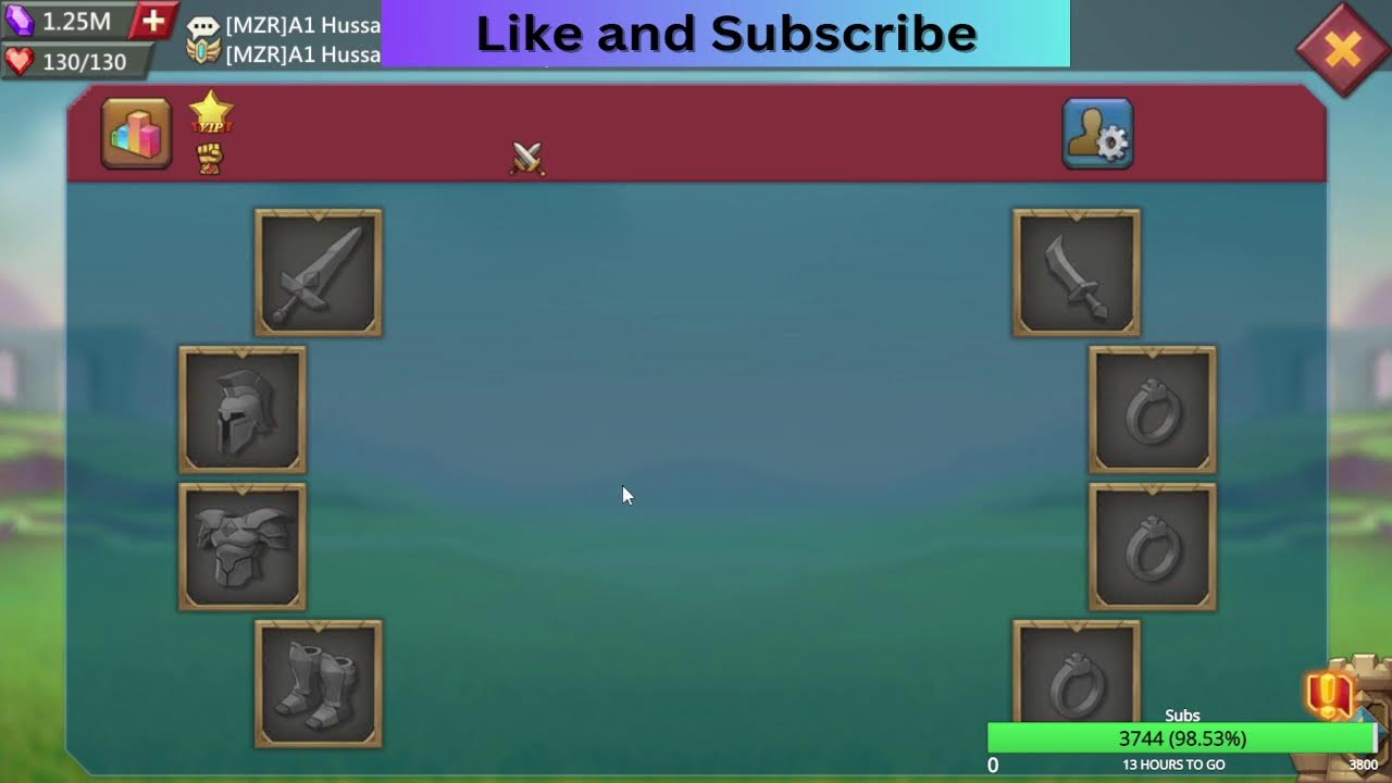 Some Mini lead rallies in 1109 - Lords Mobile