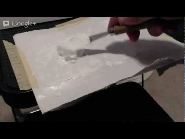 How To Apply Liquid White for Wet-on-Wet Oil Painting - White