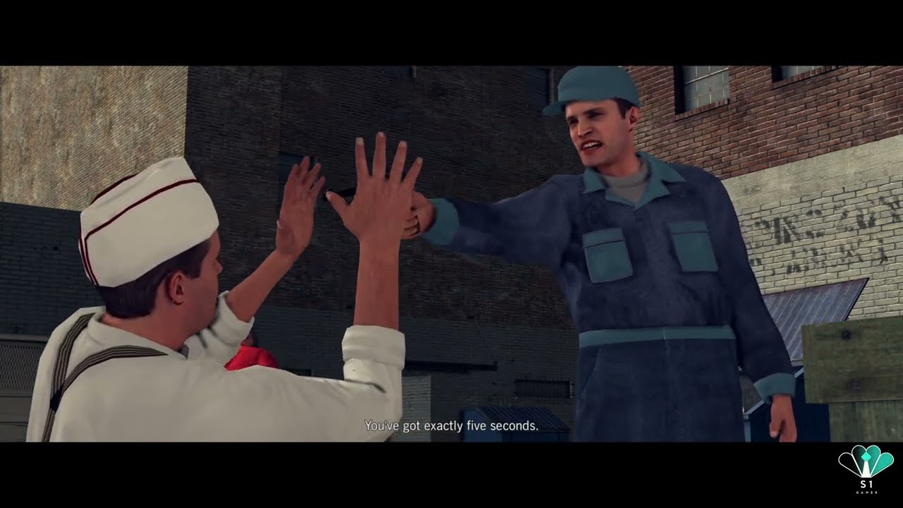 [S1GAMER] - L.A Noire [ STREET CRIMES ] - CAFE HOLDUP