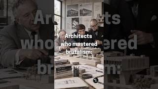 Architects Who Mastered Brutalism Architects Who Mastered Brutalism
