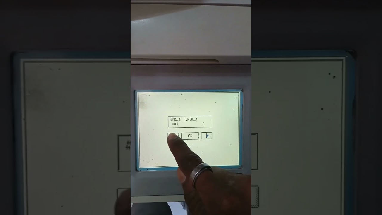 How to Adjust Density Dark and light in Canon IR 2525/2530 Photocopier Machine.