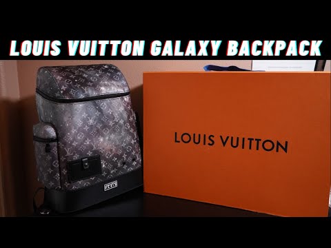 LOUIS VUITTON Monogram Galaxy Alpha Backpack 709162