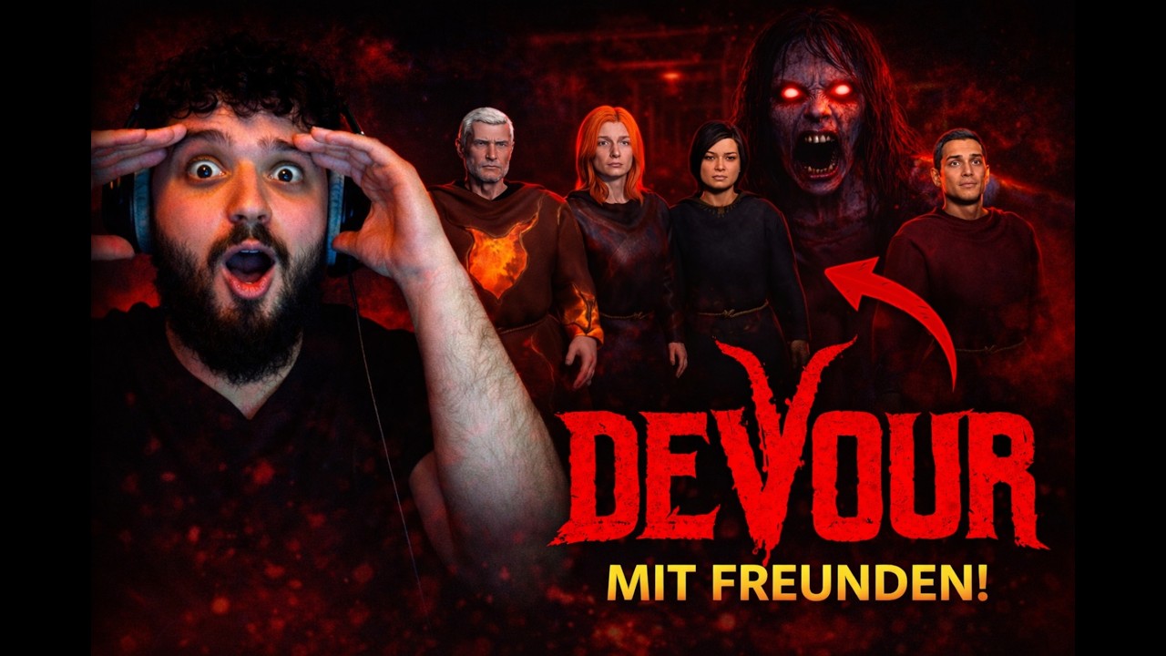 DEVOUR mit Freunden – Wir schreien mehr als der Dämon 😂😱